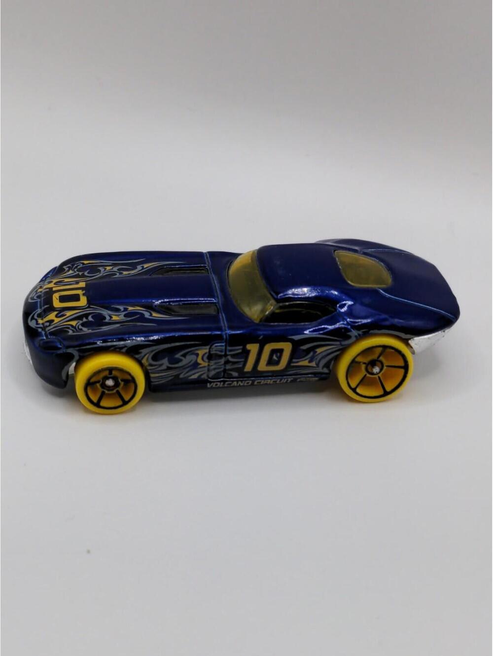 2008 Hot Wheels FAST FELLON Car 1:64 Dark Blue NM/M Malaysia Volcano Circuit #10